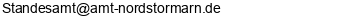 E-Mail Adresse Standesamt Nordstormarn