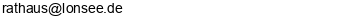 E-Mail Adresse Standesamt Lonsee