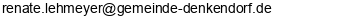 E-Mail Adresse Standesamt Denkendorf
