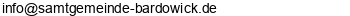 E-Mail Adresse Standesamt Bardowick