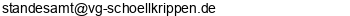 E-Mail Adresse Standesamt VG Schöllkrippen
