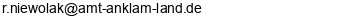E-Mail Adresse Standesamt Anklam Land