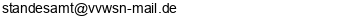 E-Mail Adresse Standesamt  Verwaltungsverband Weißer Schöps/Neiße