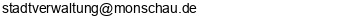 E-Mail Adresse Standesamt Monschau