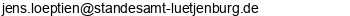 E-Mail Adresse Standesamt Lütjenburg