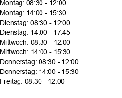 Öffnungszeiten Standesamt Mühlheim am Main