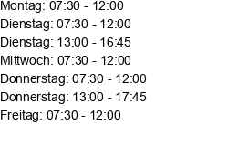 Öffnungszeiten Standesamt Heiligenstadt i.OFr.